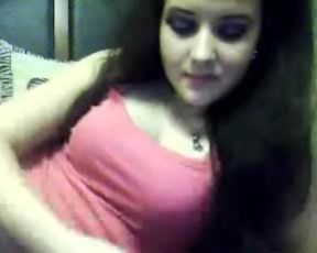 Bree - cute young teen shows of her naked body