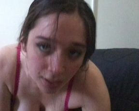 Fucking my Wall Mounted Dildo