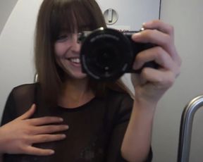 MimiCherries - Airplane Masturbation