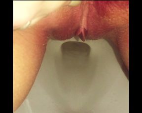 CherrySoda: Bathroom Break - I Masturbate & Toy myself on Toilet. very Wet!