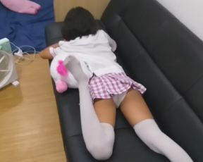 Sexxxystudent being fingered by her boyfriend