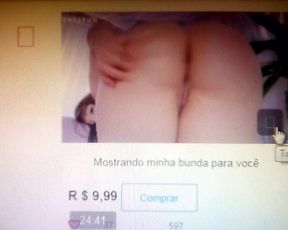 SHOWING OFF MY ASS FOR YOU - Manyvids