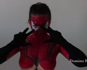 Domino Faye spidergirls web