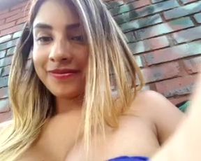 sofiasexhot plays with the gear shift