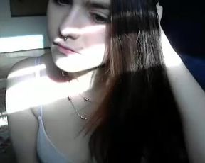 Youstinah showing virgin hymen