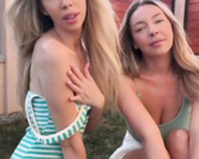 MissMaya - Maya and Lorry Patio Dildo Ride