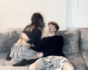 Dailyfantasy fucks on the couch