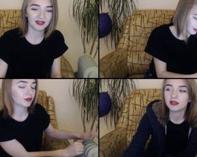 SunLight_Lady making herself scream in free cam recording 2017-04-14 41623