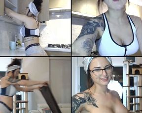 OctaviaMay fucking her pussy n ass in free cam recording 2017-04-16 74337