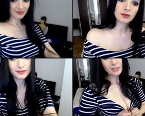 Elyblack dildo in her pussy in cam recording 2017-05-08 144130