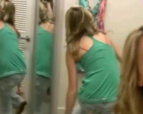 Two ladies in Changing Room