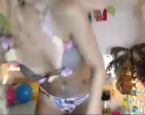 Amy Valentine Birthday Luau - Little Nudity