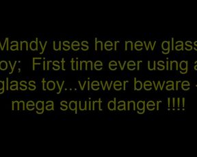 mandymetal glass toy webcam recording