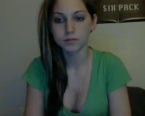 Cute Teen shows tits and pussy on webcam (Webcam name please)