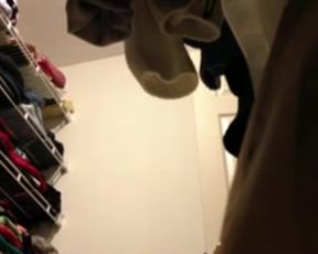 Mom Changing in the closet