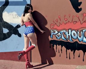 Aynmarie Wonder Woman In The Recording