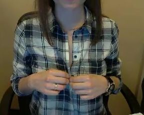 Cimolaa NN showing her pink bra