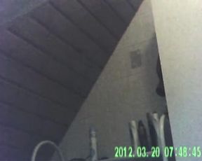 Espiando a Valentina Con Camara Escondida