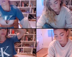 NikiSkyler got down on the floor and rode the hell out of her black dildo and lots of close ups in free cam recording 2017-07-21_085839