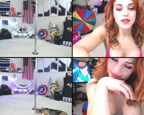 MissMolly give her dildo a lil oral action before choosing a thicker one to fuck me to blissful in free cam recording 2017-09-10_083048