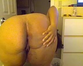 black slut strawberricream103  spreading ass