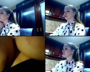 Zuzulici give her dildo a lil oral action before choosing a thicker one to fuck me to blissful in free cam recording 2017-10-07_231910