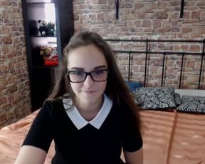 mikashy - sexy teen schoolgirl flashing