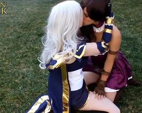 gweenblack and nataliagrey LESBIAN cosplay - 2017