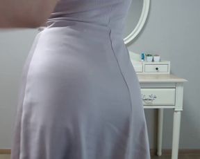 AIRI_TEASE | #6 | transparent dress-show