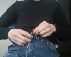 Tout nue + masturbation