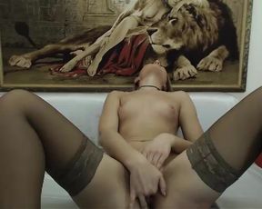 dreamychristina finger dildo masturbation all five fingers in pussy in private premium video 2016-09-11