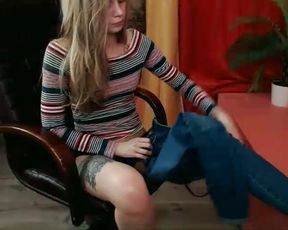 FairyGirlValerie dildoing her asse and talking dirty in private premium video 2016-09-11