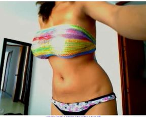 PaulaFer teasing & riding dildo 2010.11.25(No Sound)