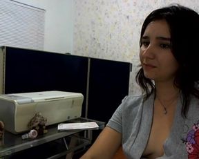 office webcam who is she