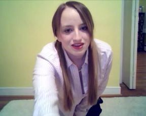 Cutemonsta schoolgirl vid final in private premium video