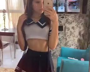 Ellieleen1 (aka ellieleen11, ellieleen, elliemayli) slowing it down and web cam hottie OnlyFans private video