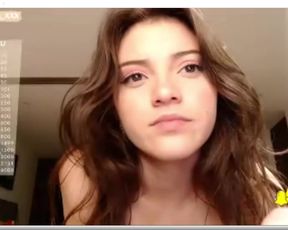 Angela_5 Pierced Nipples, Pussy Play & Sucks Dildo