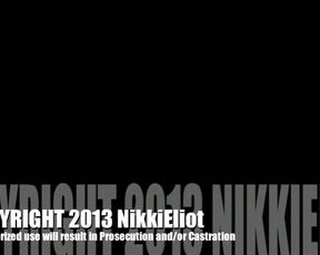 NikkiEliot monkey rocker in private premium video