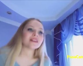SO Cute Young Blonde Teen Lost in Lust