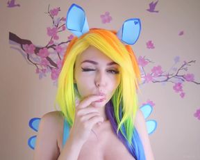 Siia Siberia - Rainbow Dash Cosplay