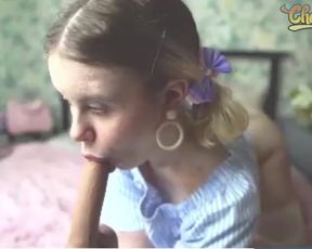 amandacrystall sucks a dildo, bj ,blowjob 5.11.20