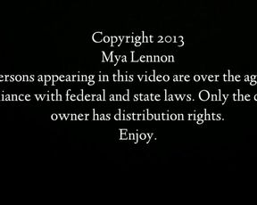 MyaLennon At the Mall in private premium video