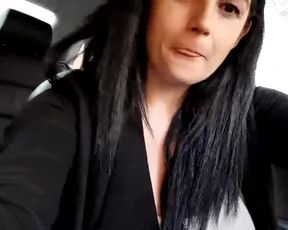 QueenRannya RARE Masturbation In Car - Part 1