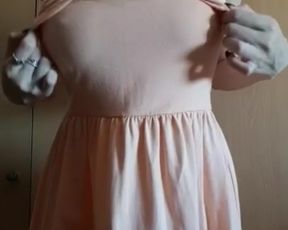 skinny busty pale girl