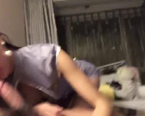 Asian Girlfriend Oral Swallow 3