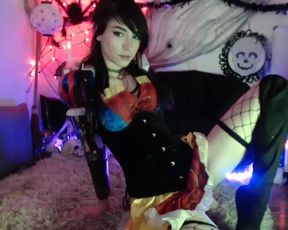 theemilygrey, cosplay, fingering