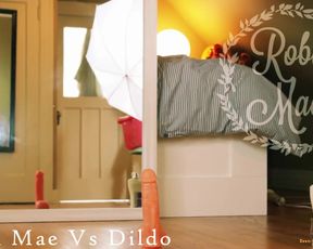 RobinMae - Riding Dildo On The Floor