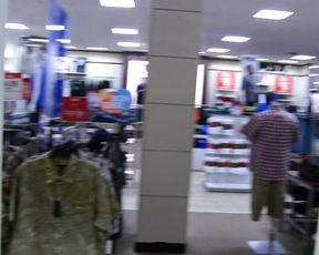 LindseyLove Public butt sex in dressing room